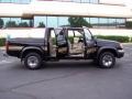 2000 Super Black Nissan Frontier XE Crew Cab  photo #1