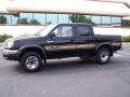 2000 Super Black Nissan Frontier XE Crew Cab  photo #3