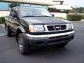 2000 Super Black Nissan Frontier XE Crew Cab  photo #9