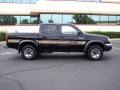 2000 Super Black Nissan Frontier XE Crew Cab  photo #12