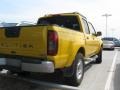 2001 Solar Yellow Nissan Frontier SE V6 Crew Cab  photo #3