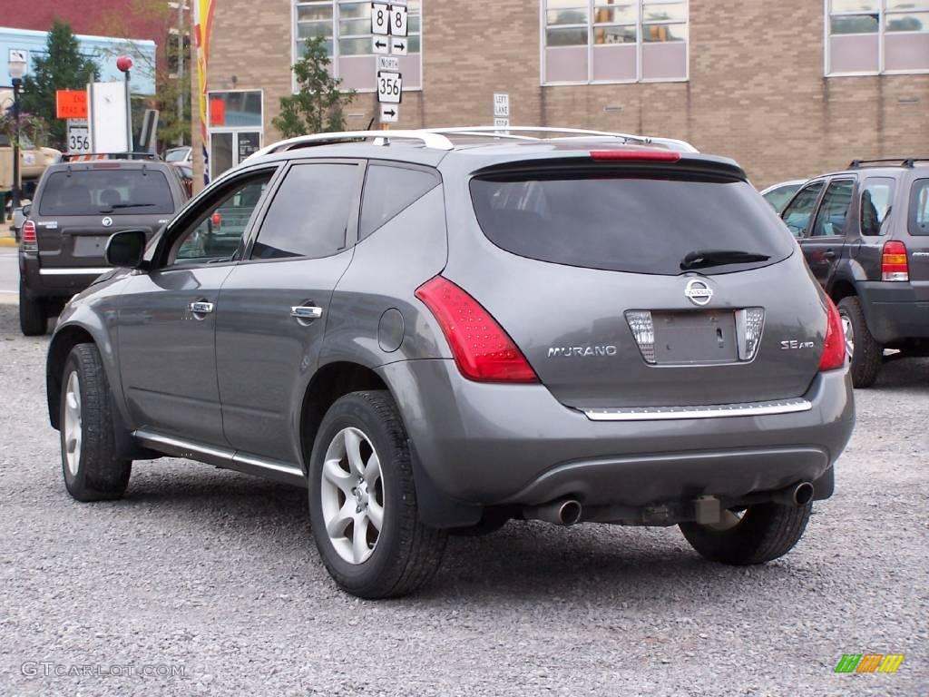 2007 Murano SE AWD - Platinum Pearl Matallic / Charcoal photo #3