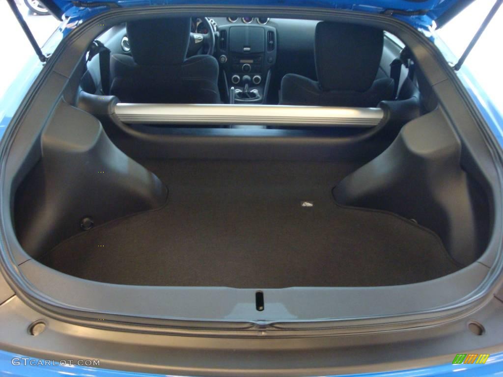 2009 370Z Coupe - Monterey Blue / Black Cloth photo #29