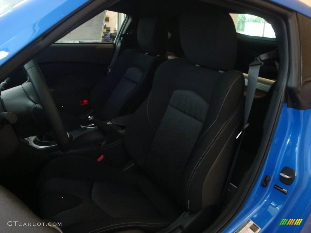 2009 370Z Coupe - Monterey Blue / Black Cloth photo #31