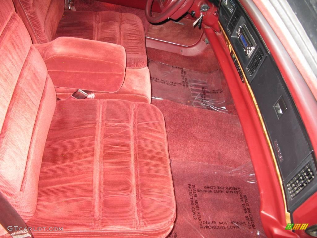 1992 LeSabre Limited - Bright White / Red photo #54