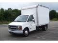Summit White - Express Cutaway 3500 Commercial Moving Van Photo No. 2