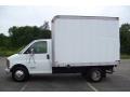 2002 Summit White Chevrolet Express Cutaway 3500 Commercial Moving Van  photo #3