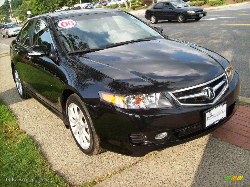 2006 TSX Sedan - Nighthawk Black Pearl / Ebony Black photo #4