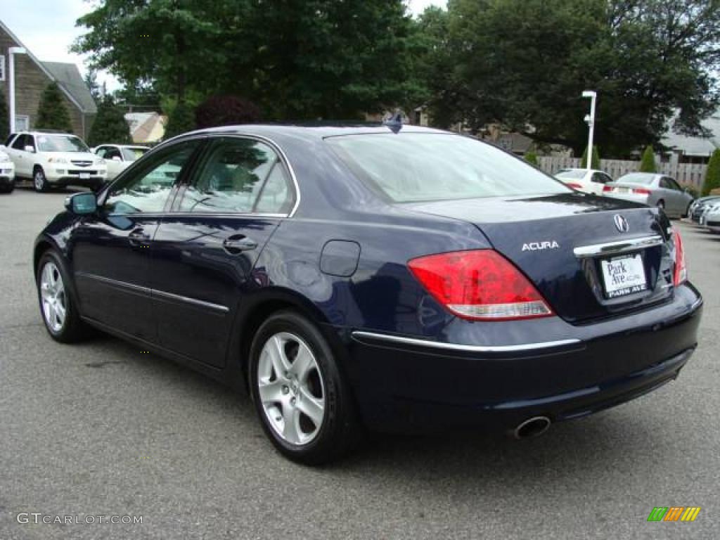 2006 RL 3.5 AWD Sedan - Opulent Blue Pearl / Taupe photo #4