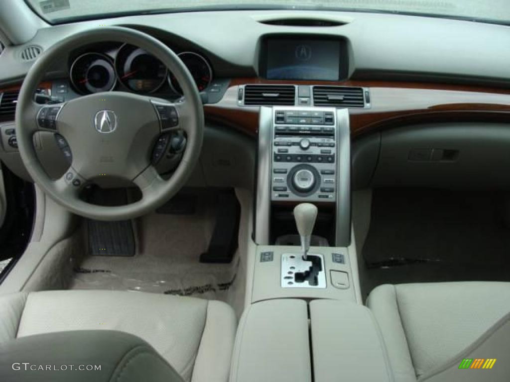 2006 RL 3.5 AWD Sedan - Opulent Blue Pearl / Taupe photo #9