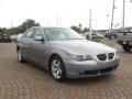 2007 Silver Grey Metallic BMW 5 Series 530i Sedan  photo #8