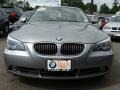 2007 Silver Grey Metallic BMW 5 Series 525i Sedan  photo #3