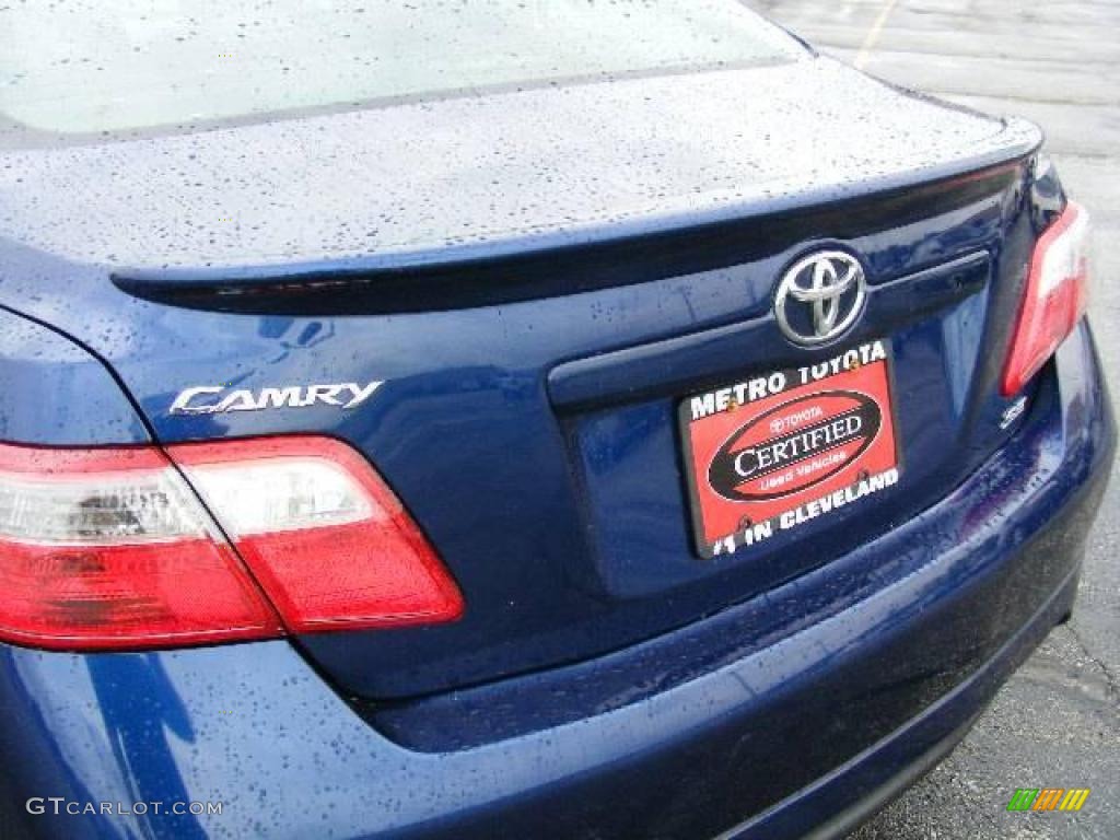 2007 Camry SE - Blue Ribbon Metallic / Dark Charcoal photo #25