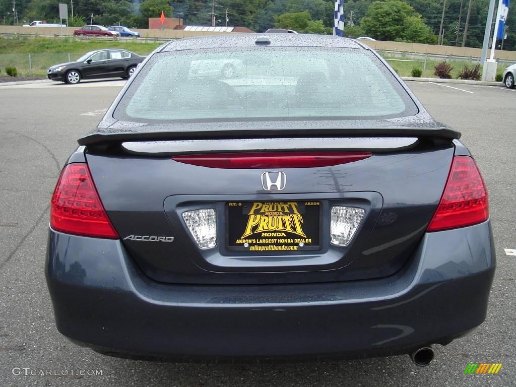 2006 Accord EX-L Sedan - Graphite Pearl / Gray photo #4