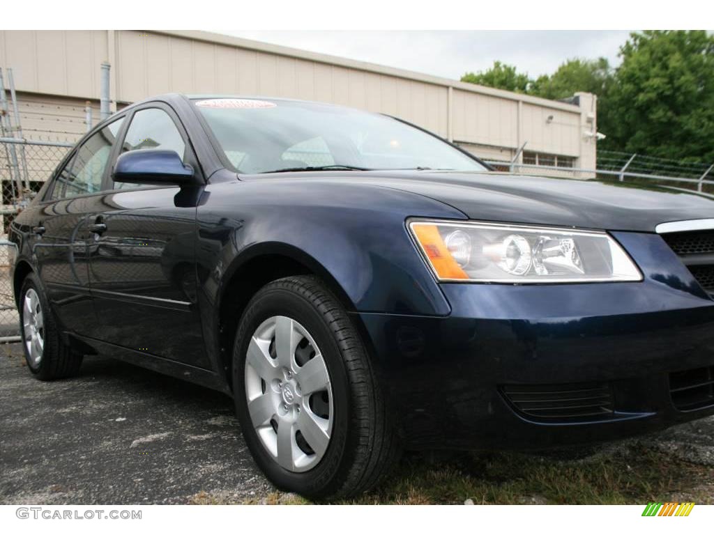 2008 Sonata GLS - Deepwater Blue / Gray photo #1