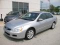 2006 Alabaster Silver Metallic Honda Accord EX-L V6 Sedan  photo #2