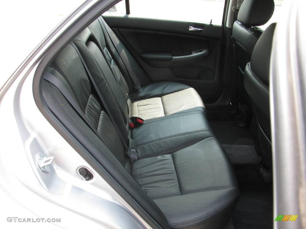 2006 Accord EX-L V6 Sedan - Alabaster Silver Metallic / Black photo #9