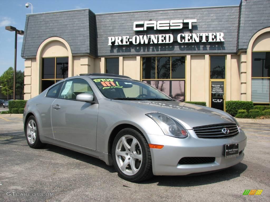 Brilliant Silver Metallic Infiniti G