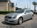 2005 Brilliant Silver Metallic Infiniti G 35 Coupe  photo #3