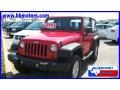 Flame Red - Wrangler X 4x4 Photo No. 1