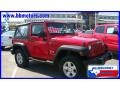 Flame Red - Wrangler X 4x4 Photo No. 3
