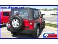 Flame Red - Wrangler X 4x4 Photo No. 4