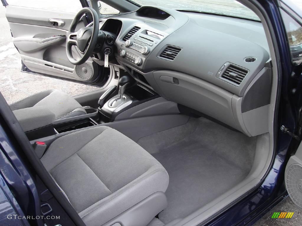 2006 Civic LX Sedan - Royal Blue Pearl / Gray photo #18