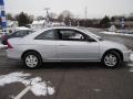 2003 Satin Silver Metallic Honda Civic LX Coupe  photo #6