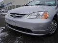 2003 Satin Silver Metallic Honda Civic LX Coupe  photo #9