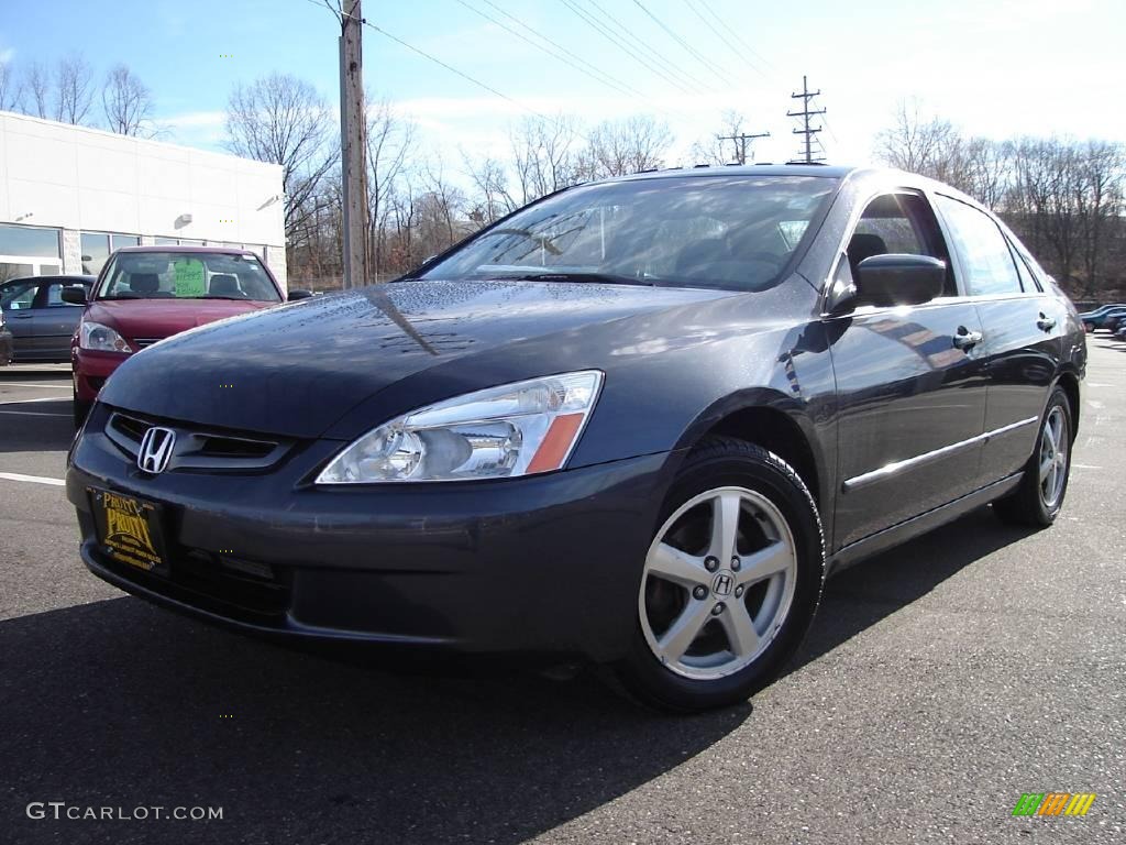 2003 Accord EX Sedan - Graphite Pearl / Gray photo #1