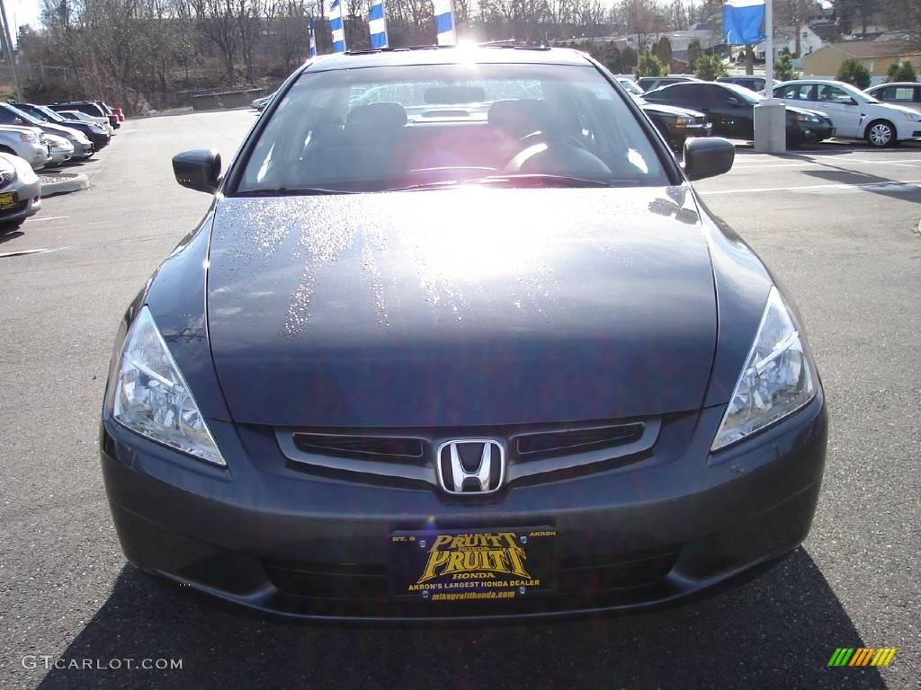 2003 Accord EX Sedan - Graphite Pearl / Gray photo #8