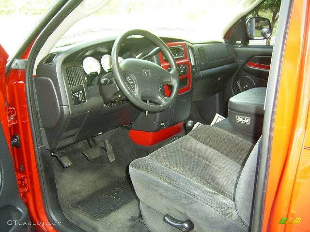 2003 Ram 1500 SLT Regular Cab 4x4 - Flame Red / Dark Slate Gray photo #24