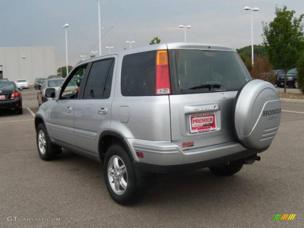 2001 CR-V Special Edition 4WD - Satin Silver Metallic / Black Leather photo #3