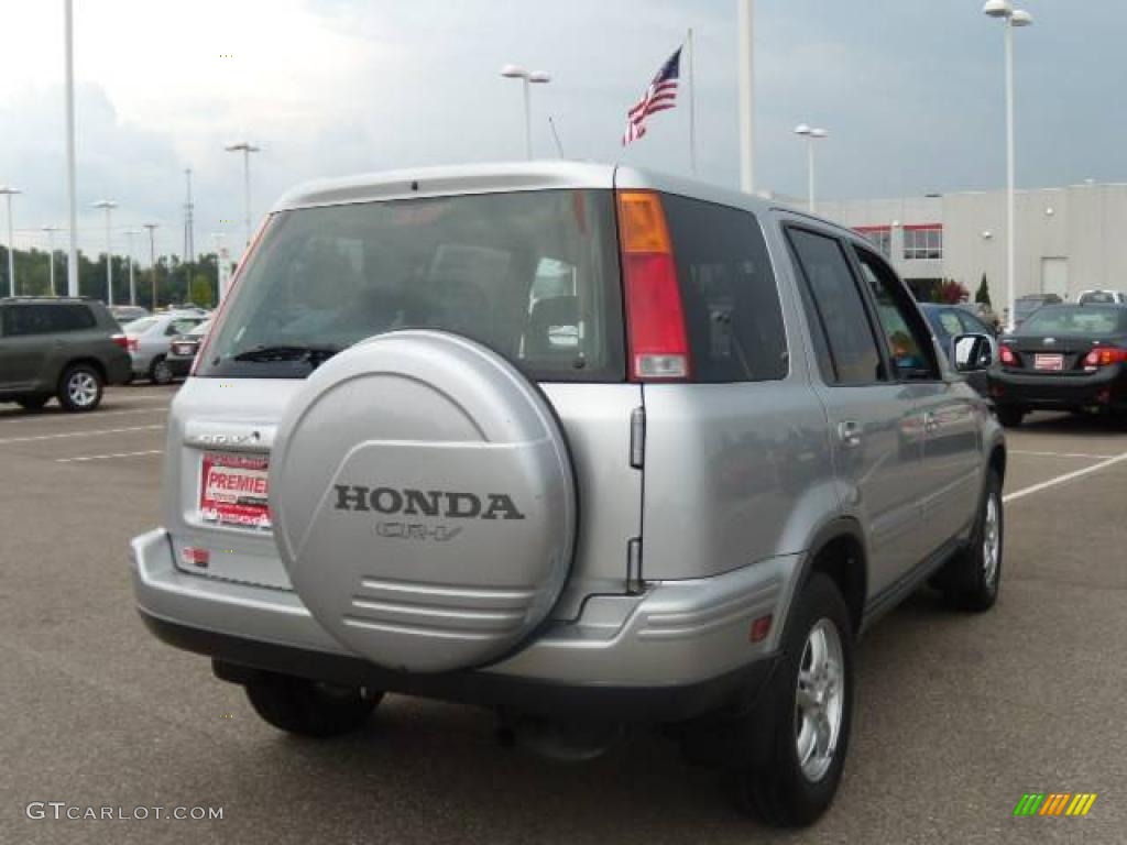 2001 CR-V Special Edition 4WD - Satin Silver Metallic / Black Leather photo #5