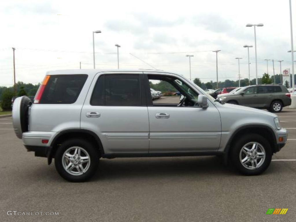 2001 CR-V Special Edition 4WD - Satin Silver Metallic / Black Leather photo #6