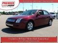 2007 Merlot Metallic Ford Fusion SE  photo #1