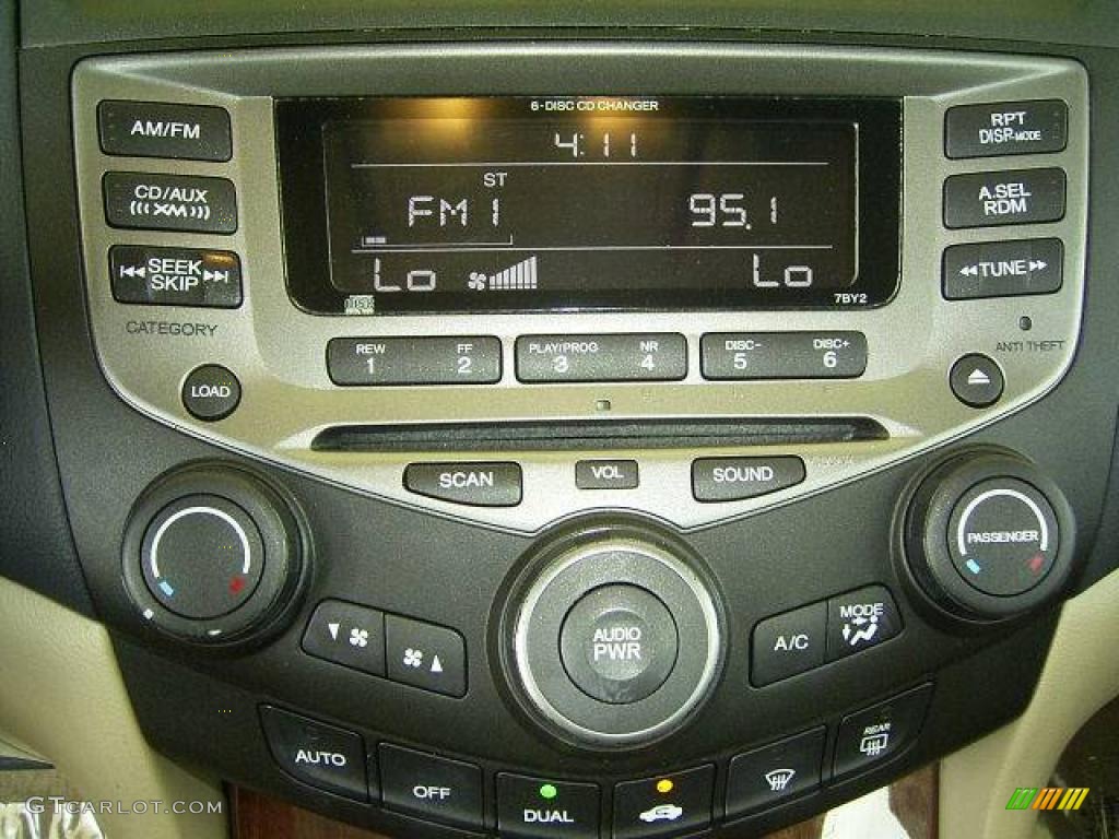 2006 Accord EX-L Coupe - Sapphire Blue Pearl / Ivory photo #21