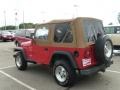 1999 Flame Red Jeep Wrangler Sport 4x4  photo #3
