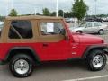 1999 Flame Red Jeep Wrangler Sport 4x4  photo #6