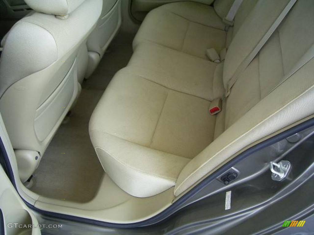2007 Civic Hybrid Sedan - Galaxy Gray Metallic / Ivory photo #10