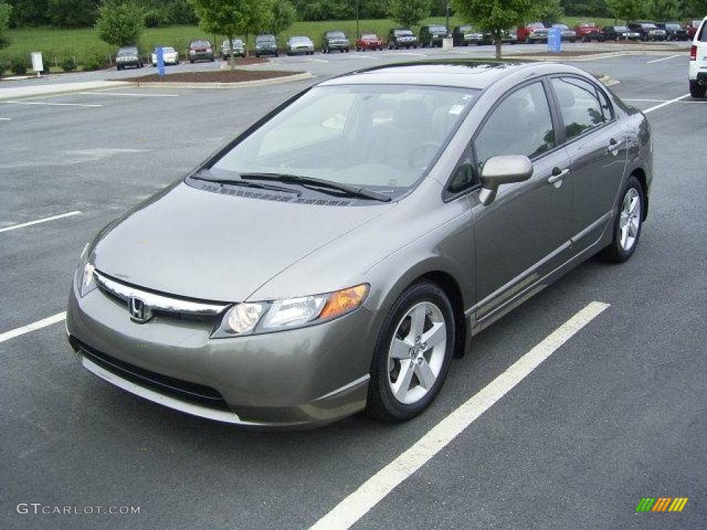 Galaxy Gray Metallic Honda Civic