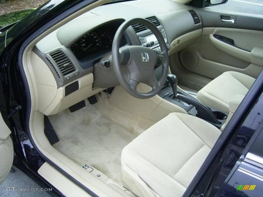 2006 Accord LX Sedan - Nighthawk Black Pearl / Ivory photo #25