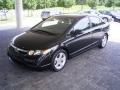 2008 Nighthawk Black Pearl Honda Civic EX Sedan  photo #1