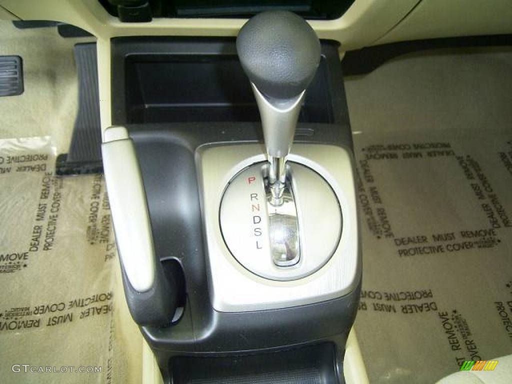 2007 Civic Hybrid Sedan - Galaxy Gray Metallic / Ivory photo #22