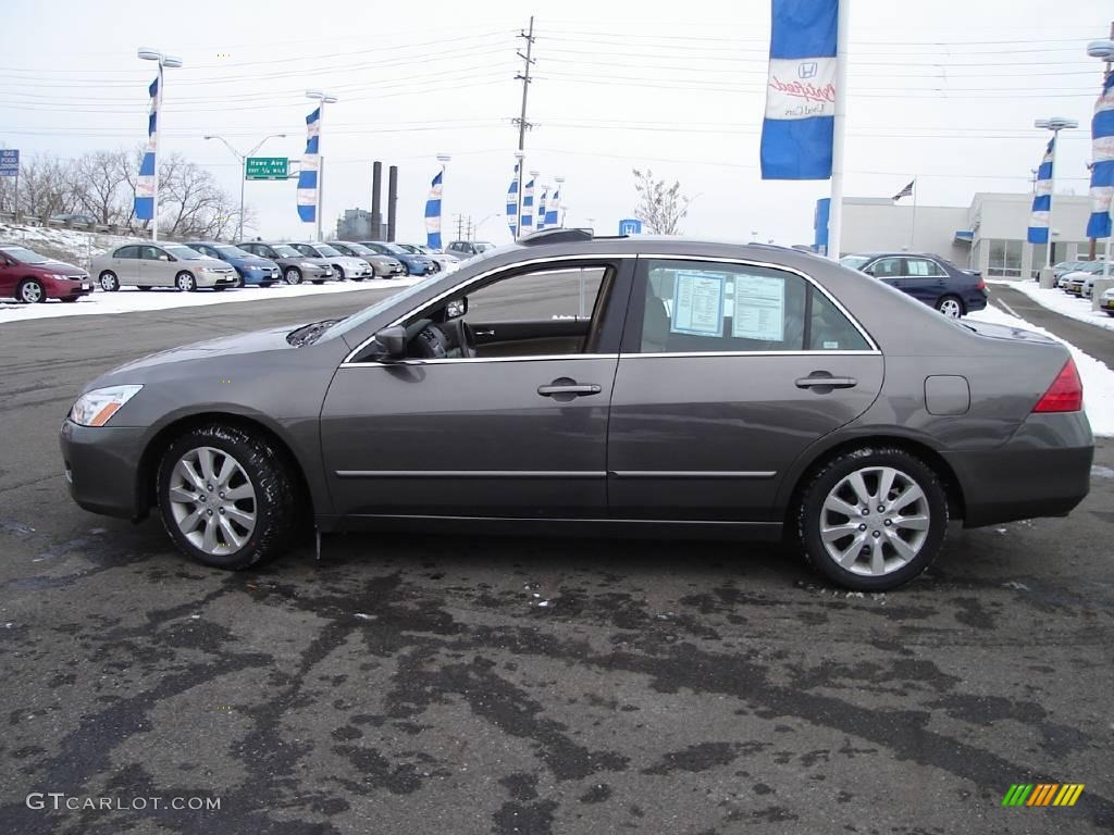 2006 Accord EX-L V6 Sedan - Carbon Bronze Pearl / Ivory photo #2