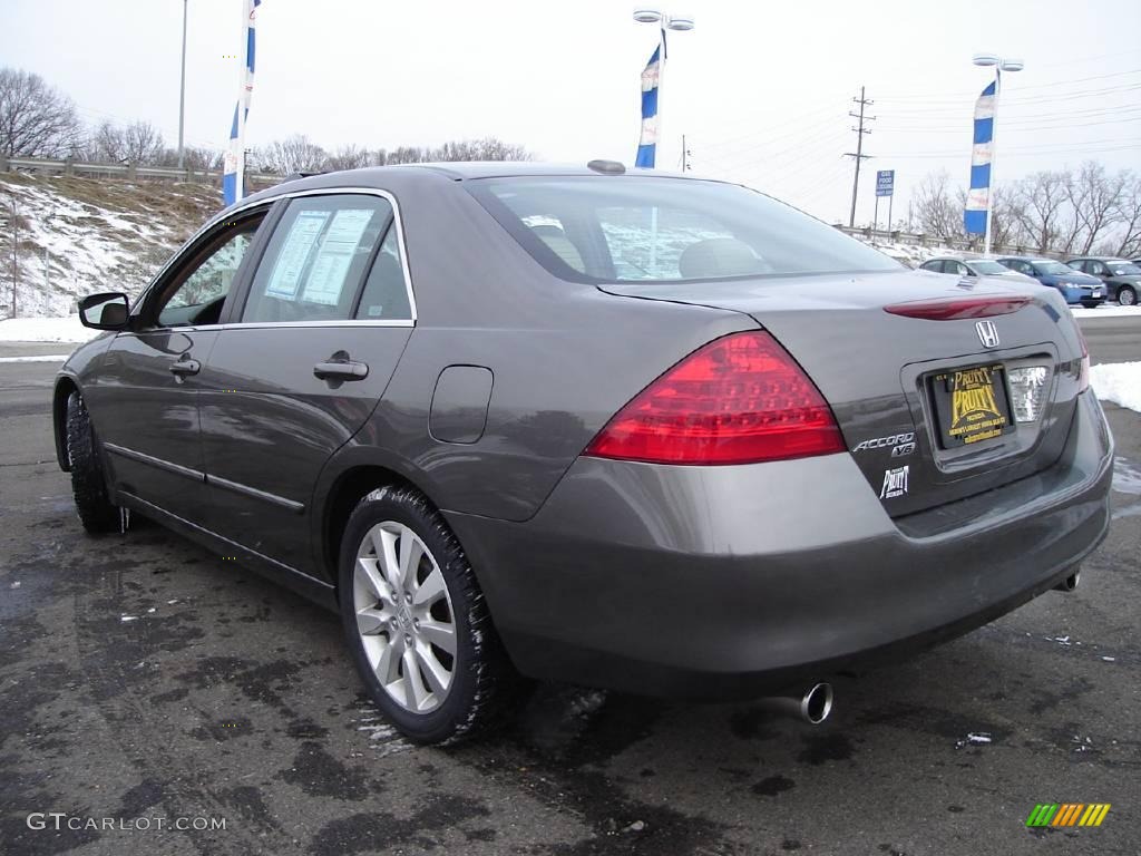 2006 Accord EX-L V6 Sedan - Carbon Bronze Pearl / Ivory photo #3