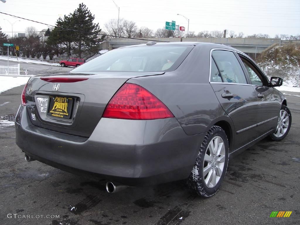 2006 Accord EX-L V6 Sedan - Carbon Bronze Pearl / Ivory photo #5