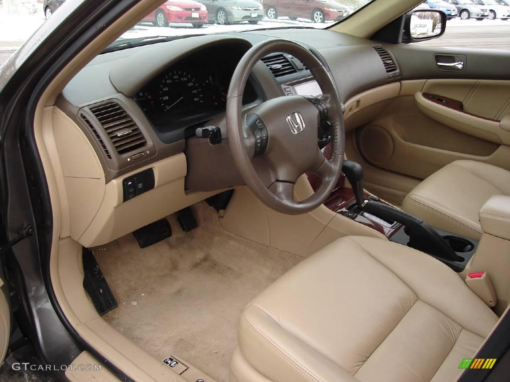 2006 Accord EX-L V6 Sedan - Carbon Bronze Pearl / Ivory photo #21