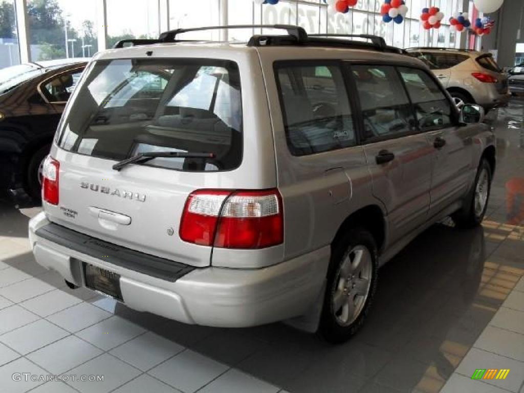 2001 Forester 2.5 S - Silverthorn Metallic / Gray photo #3