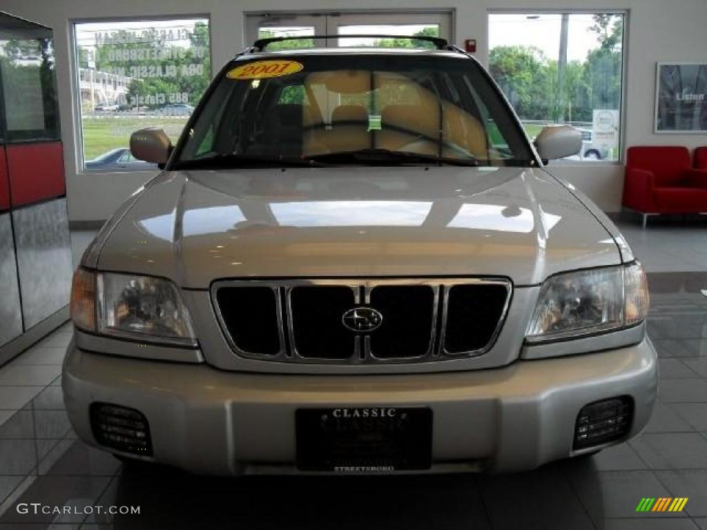 2001 Forester 2.5 S - Silverthorn Metallic / Gray photo #5